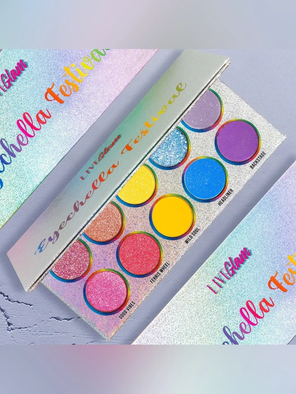 🩷🆕🩷LIVEGlam Eyechella Festival Eyeshadow Palette